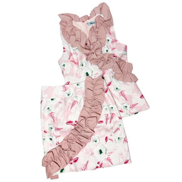 Blumarine floral print tank top and skirt set - Picture 3 of 7